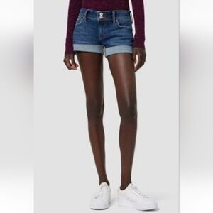 Hudson " Croxley " Mid Rise Rolled Cuff Women's Denim Shorts Size 25